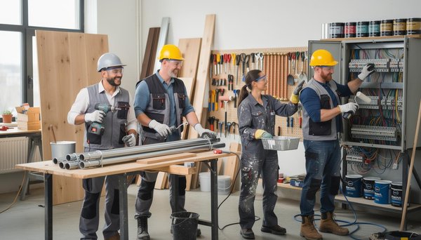 Le réseau d'artisans : une solution pour vos travaux en toute confiance